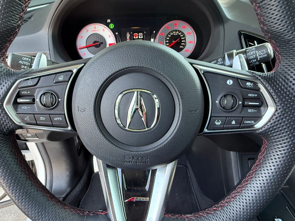 Used 2024 Platinum White Pearl Acura A-Spec Advance Package image 25