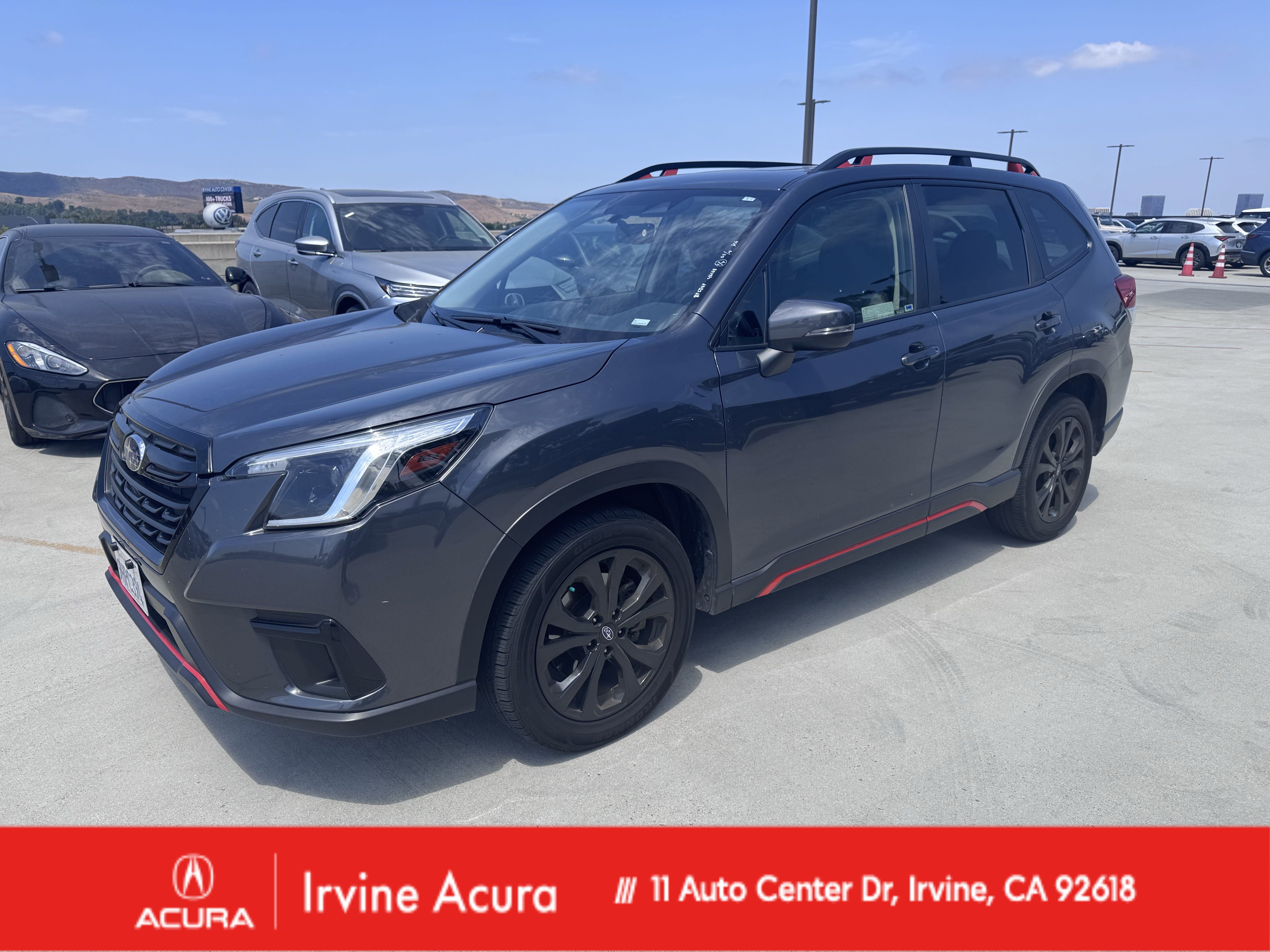 Used 2023 Magnetite Gray Metallic Subaru Sport image 1