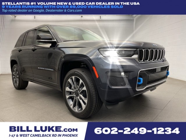 New 2025 Jeep Grand Cherokee 4xe Overland 4xe Utility in