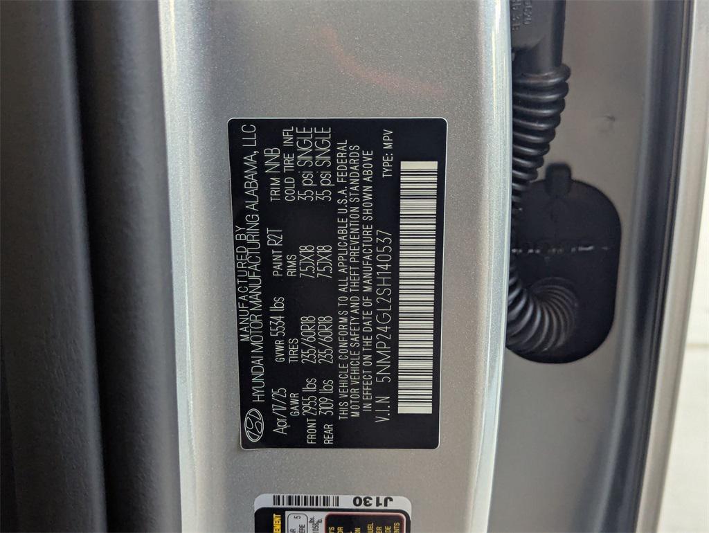 2025 Hyundai Santa Fe SEL photo 29