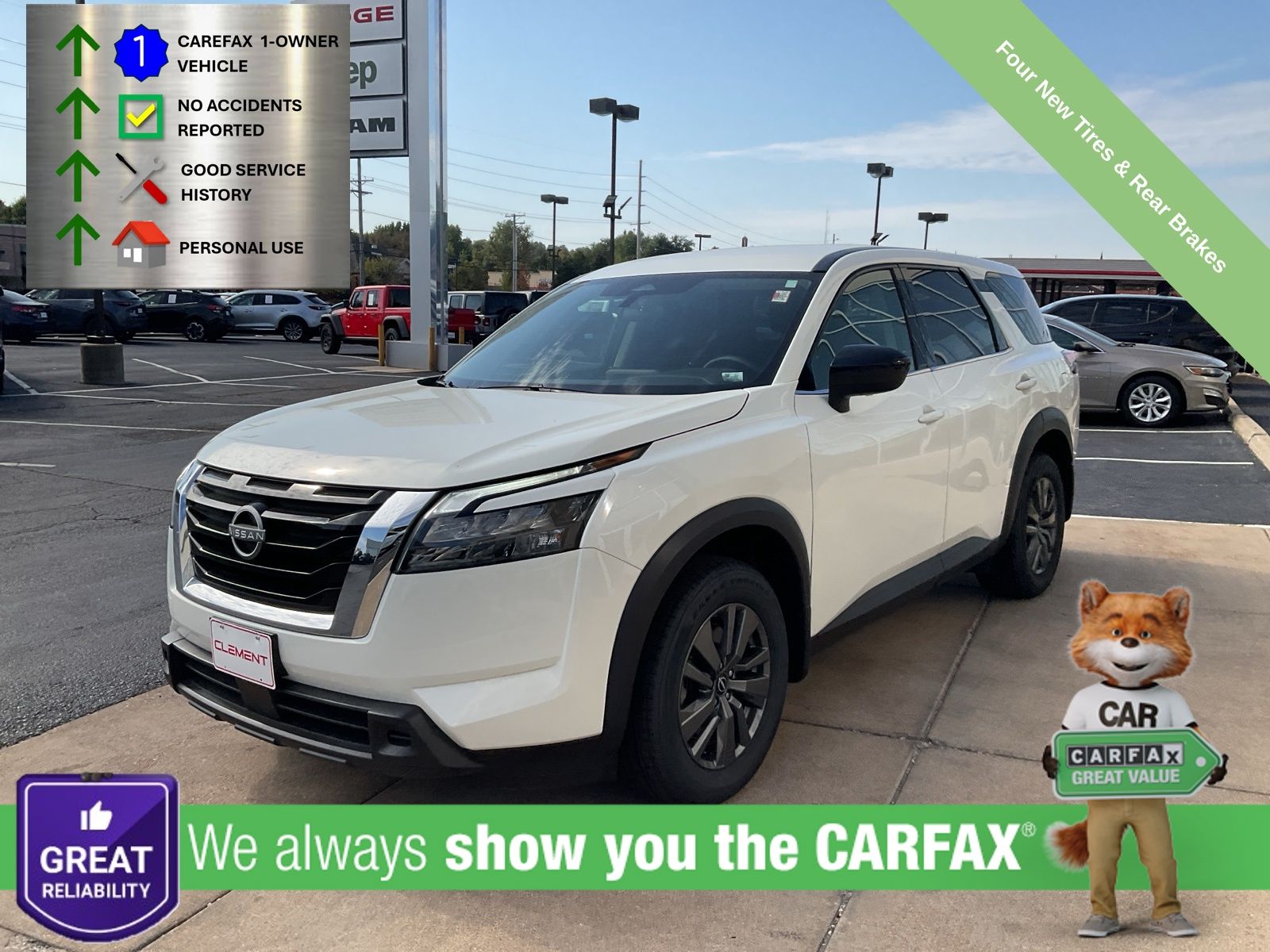 2024 Nissan Pathfinder S's photo