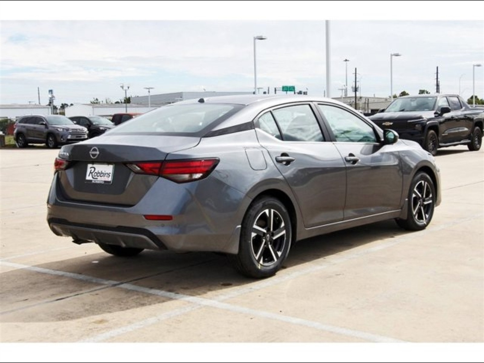 2025 Nissan Sentra SV Gray at Robbins Nissan