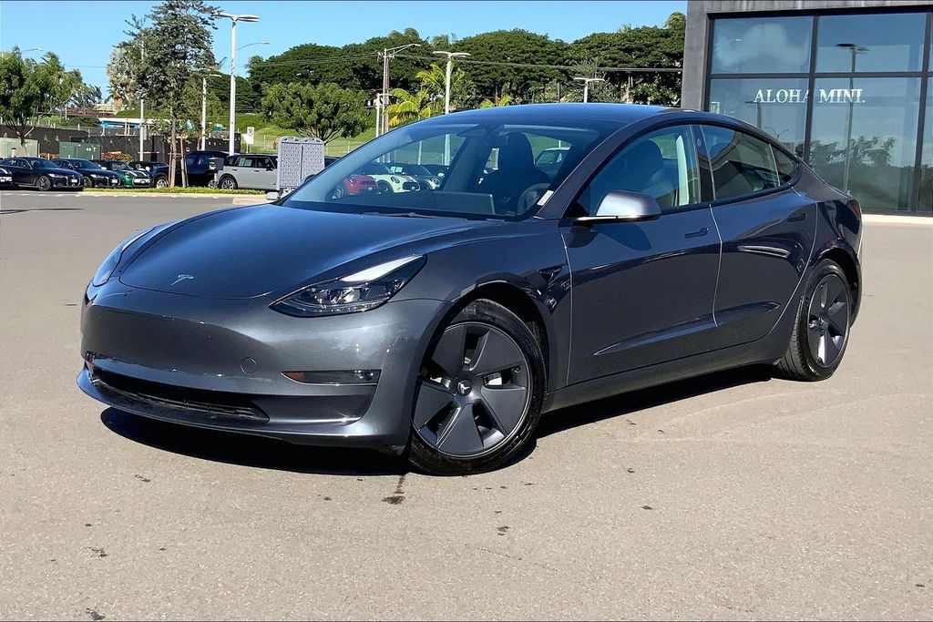 Used 2023 Tesla Model 3 Base with VIN 5YJ3E1EA0PF417393 for sale in Kapolei, HI