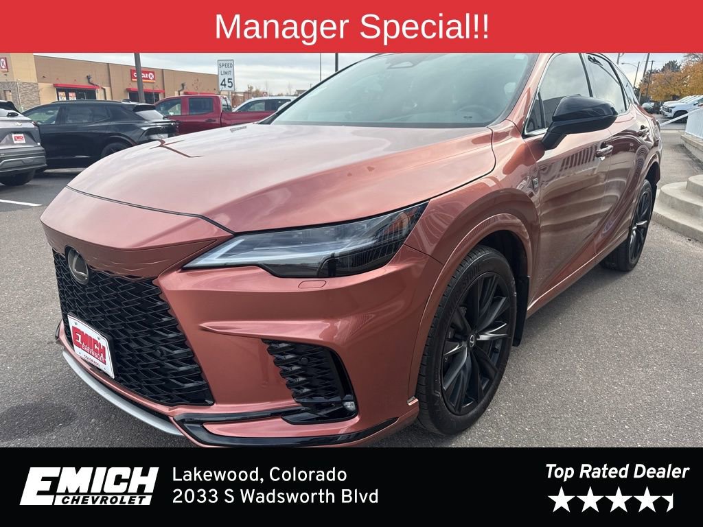 2023 Lexus RX Hybrid 500h's photo