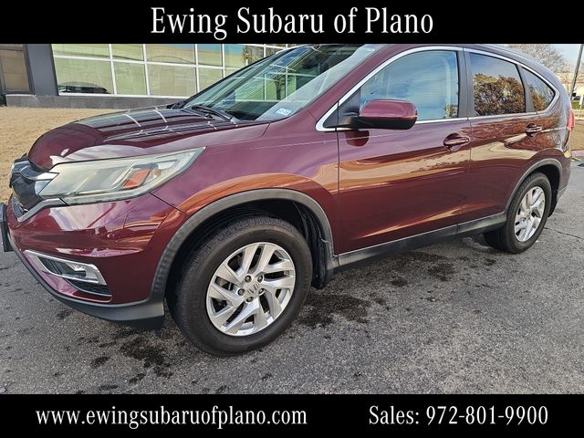 Used 2015 Honda CR-V EX-L with VIN 2HKRM3H70FH523304 for sale in Plano, TX