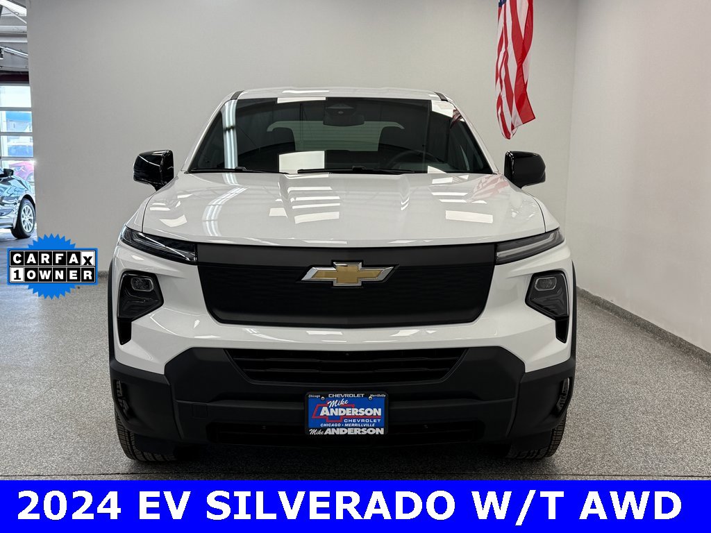 Used 2024 Chevrolet Silverado EV Work Truck with VIN 1GC10UED5RU200482 for sale in Merrillville, IN