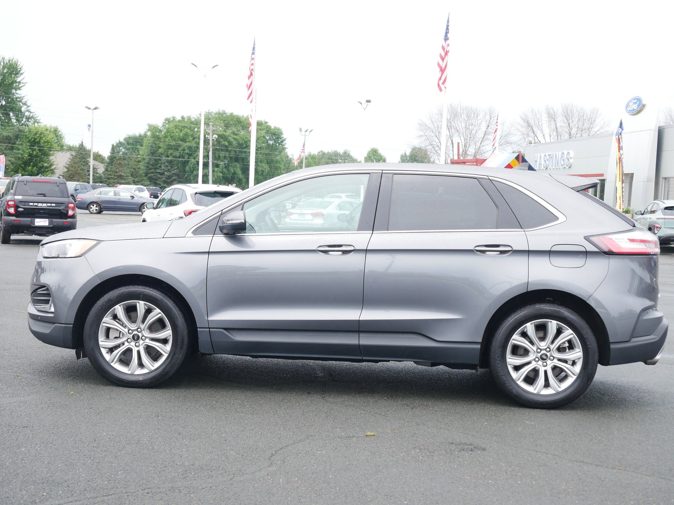 Certified 2024 Ford Edge Titanium with VIN 2FMPK4K92RBA38560 for sale in Hastings, Minnesota