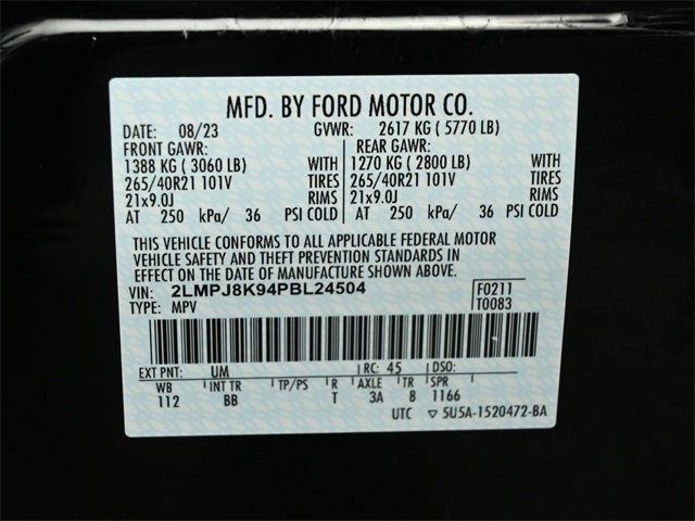 2023 LINCOLN NAUTILUS - Image 37