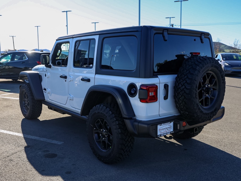 New 2026 Bright White Clear-Coat Exterior Paint Jeep Willys image 4