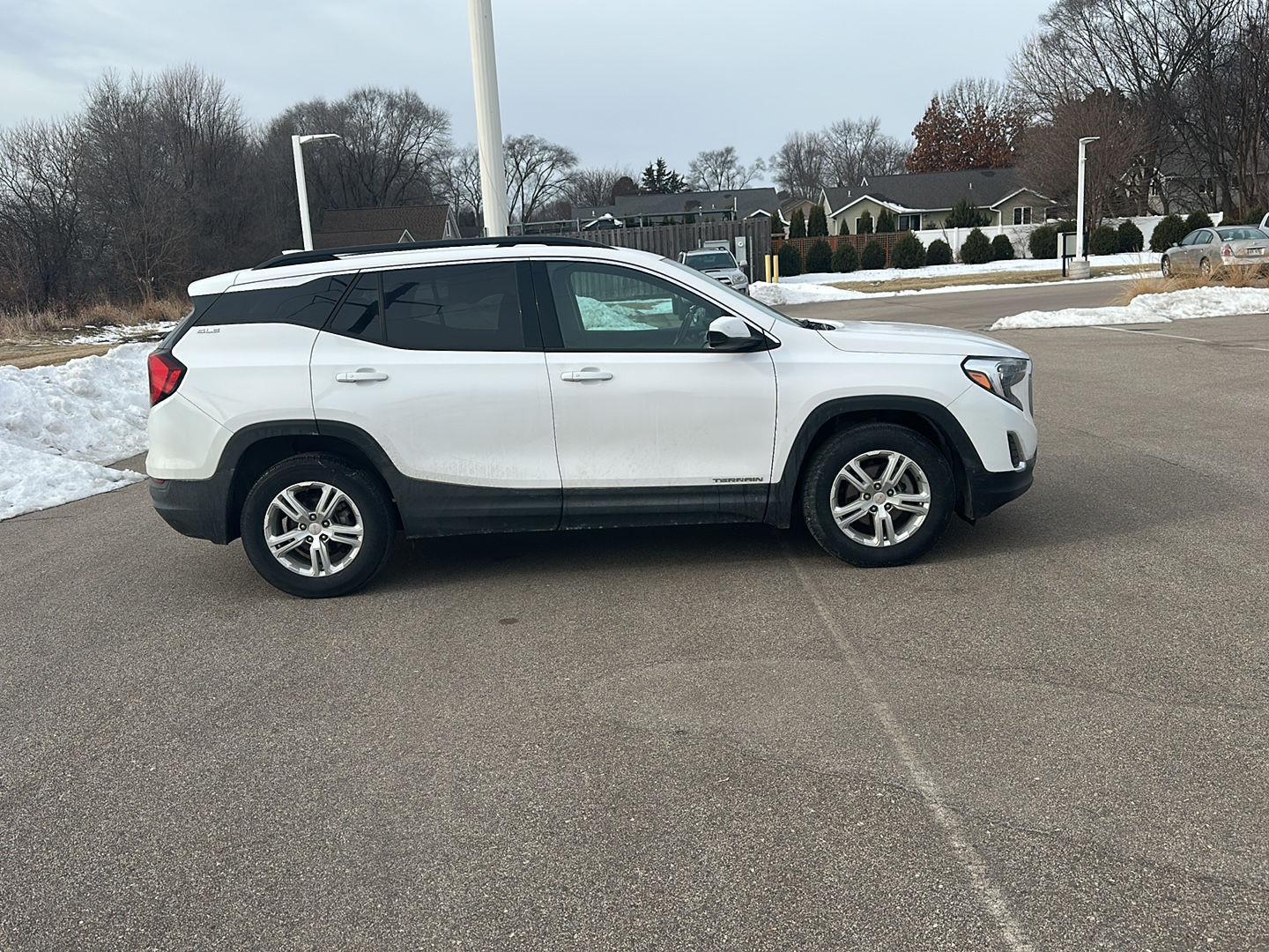 Used 2018 GMC Terrain SLE with VIN 3GKALMEV1JL306981 for sale in Winona, Minnesota