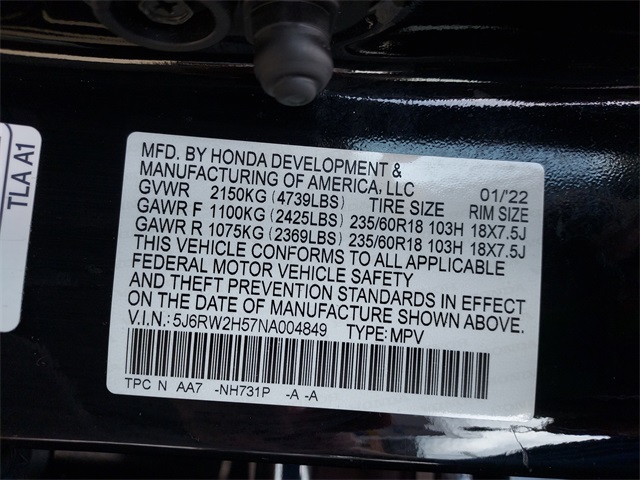 2022 Honda CR-V EX photo 5