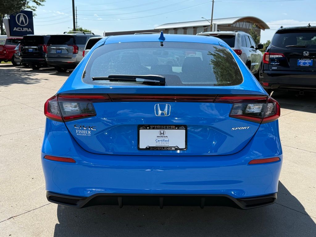 Certified Used 2025 Boost Blue Pearl Honda Sport image 4