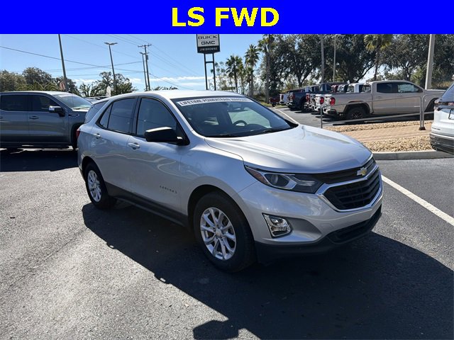 Used 2019 Chevrolet Equinox LS with VIN 3GNAXHEV7KS625307 for sale in Dade City, FL