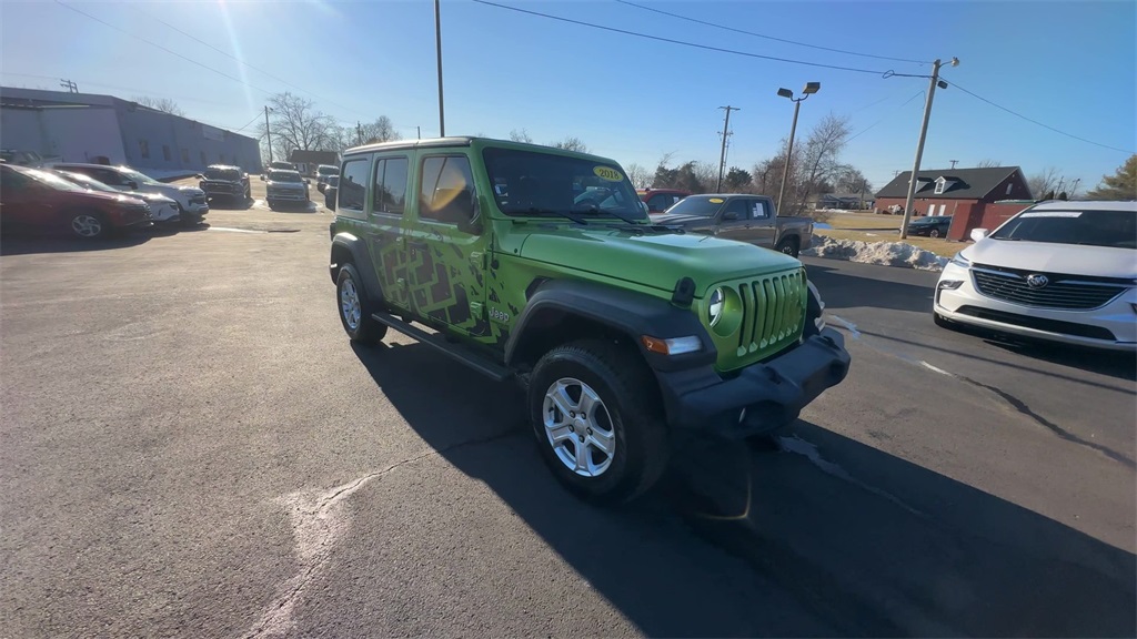 Used 2018 Jeep All-New Wrangler Unlimited Sport S with VIN 1C4HJXDG7JW298934 for sale in Radcliff, KY