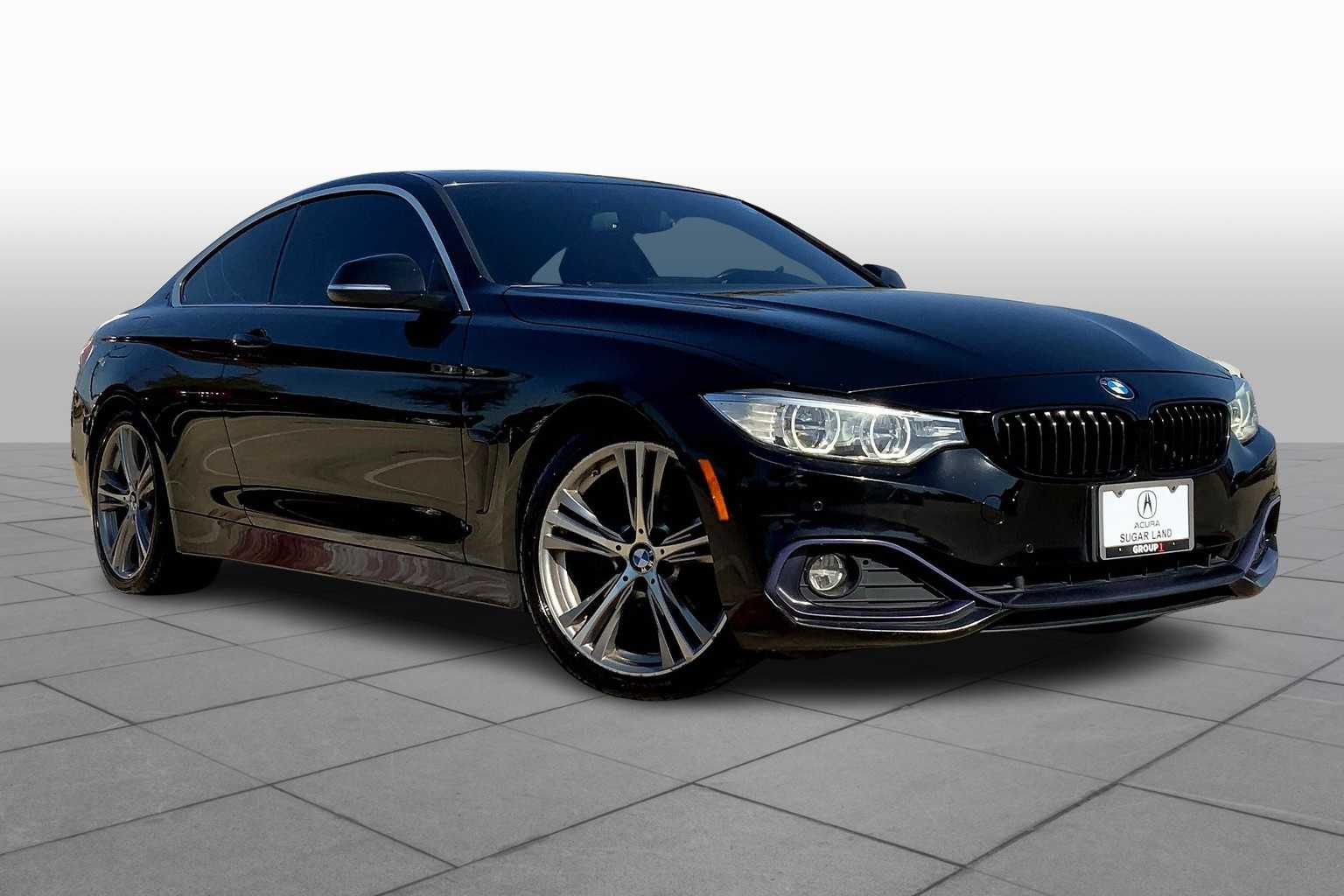 Used 2017 BMW 4 Series 430i with VIN WBA4R7C51HK876628 for sale in Sugar Land, TX