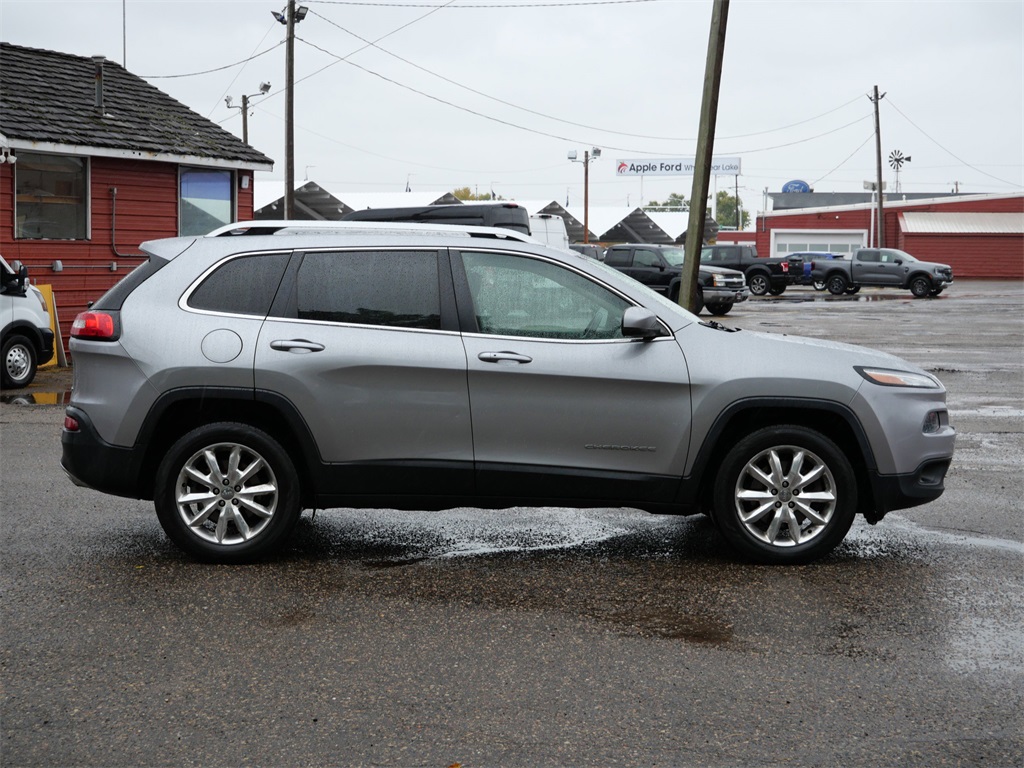 Used 2015 Jeep Cherokee Limited with VIN 1C4PJMDS2FW706083 for sale in White Bear Lake, Minnesota