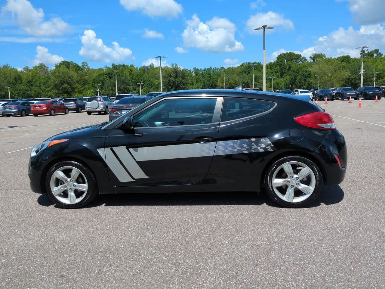 Used 2014 Hyundai Veloster Base with VIN KMHTC6AD1EU195904 for sale in Wesley Chapel, FL