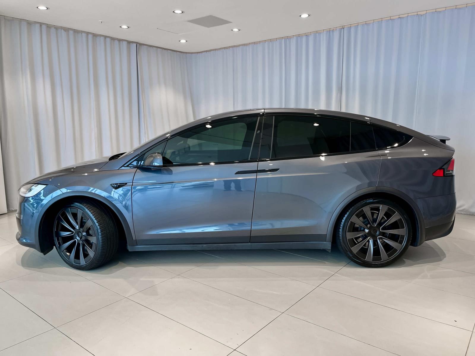 Used 2022 Tesla Model X Plaid with VIN 7SAXCBE68NF331533 for sale in Roswell, GA