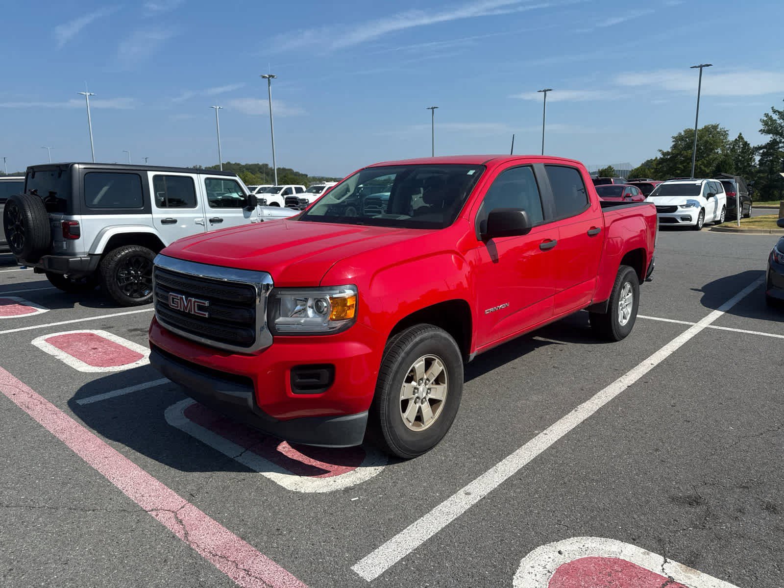 Used 2016 GMC Canyon Base with VIN 1GTG5BEA7G1338481 for sale in Little Rock
