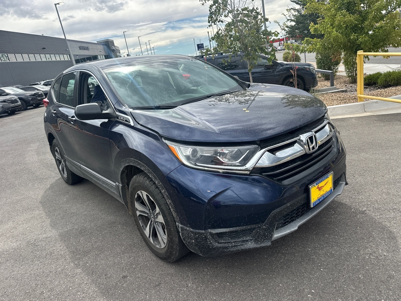 Used 2017 Obsidian Blue Pearl Honda LX image 1