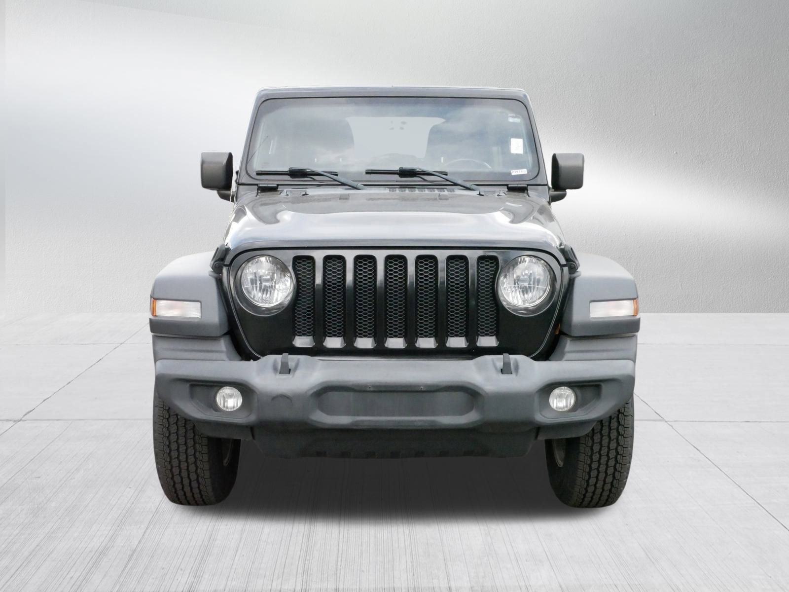 Used 2020 Jeep Wrangler Unlimited Sport S with VIN 1C4HJXDGXLW238830 for sale in Brooklyn Park, Minnesota