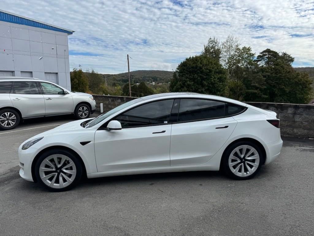 Used 2021 Tesla Model 3 Base with VIN 5YJ3E1EB8MF064647 for sale in Forest City, PA