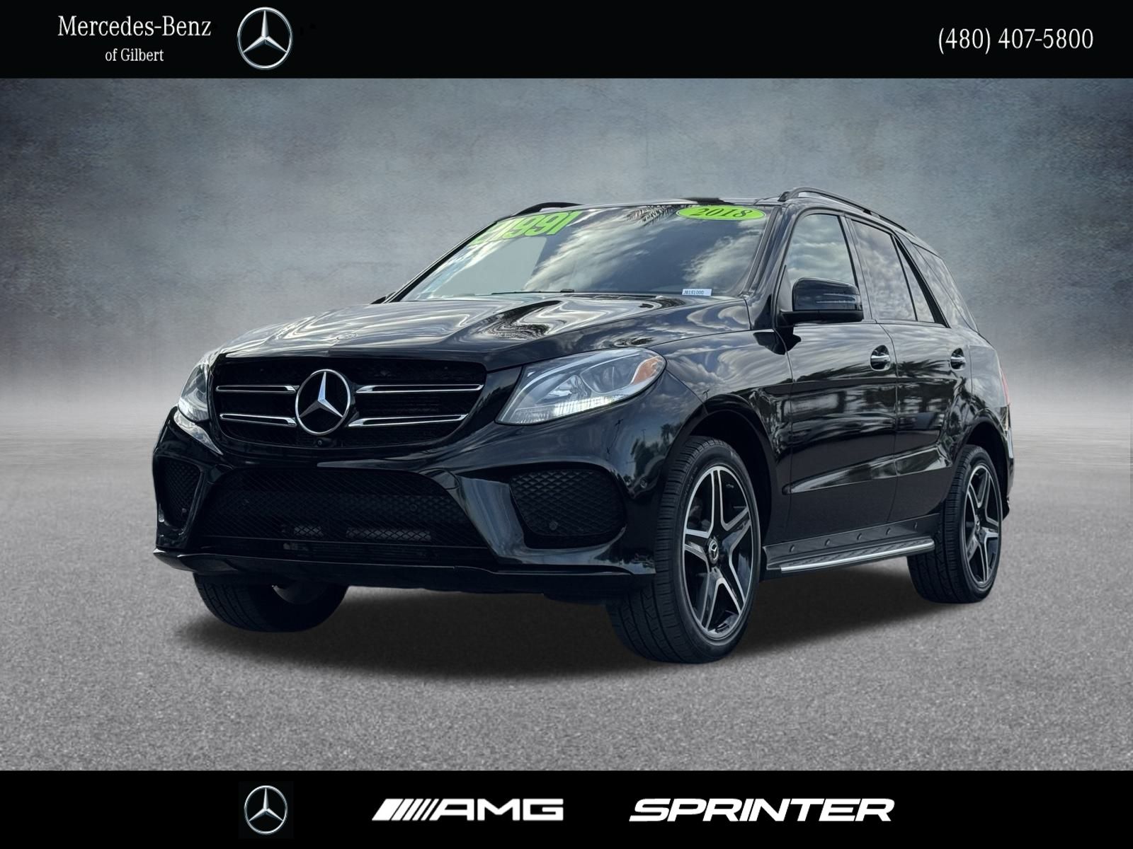 2018 Mercedes-Benz GLE-Class GLE350