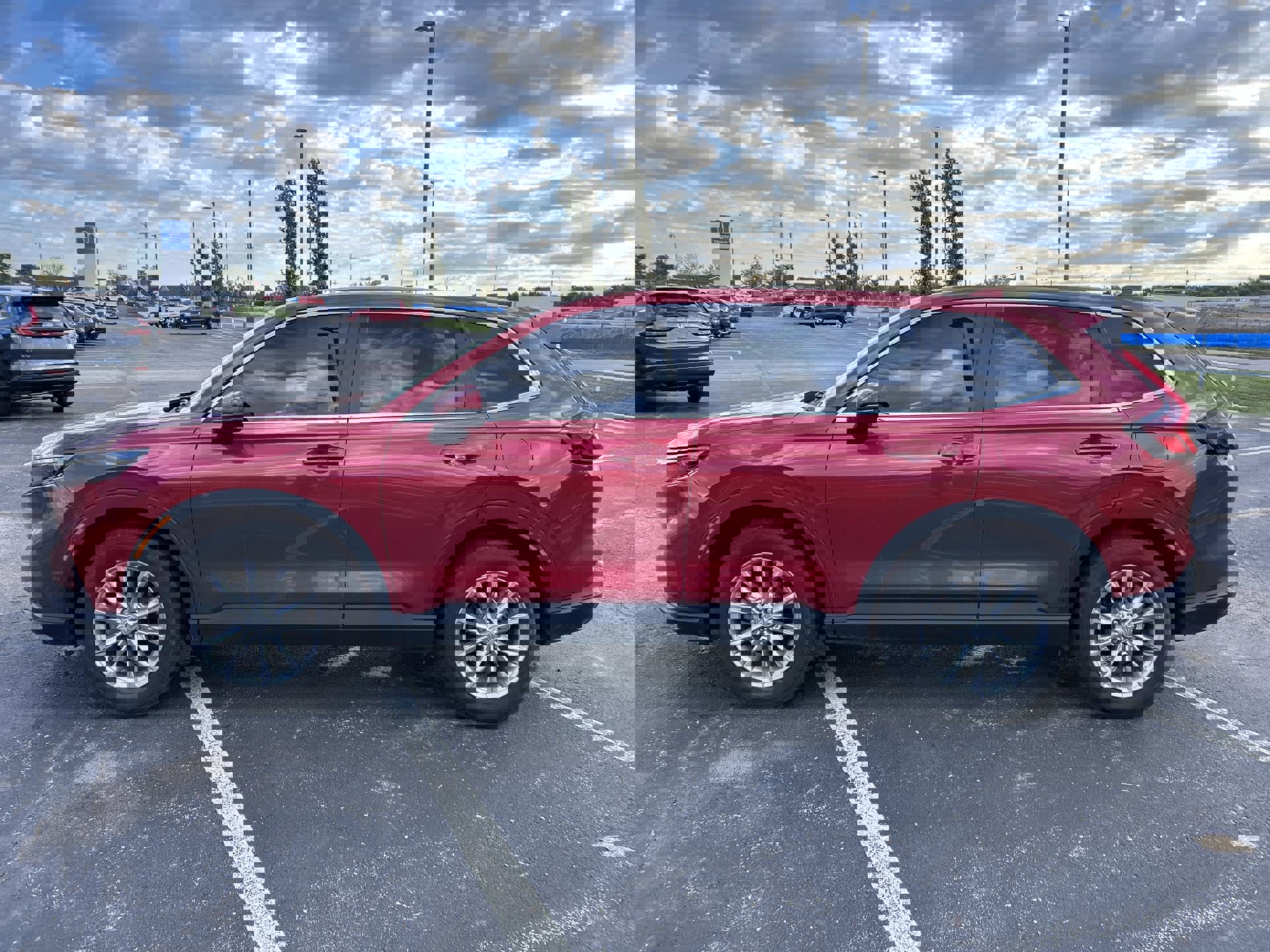 Certified 2023 Honda CR-V EX-L with VIN 2HKRS4H73PH439474 for sale in Kansas City