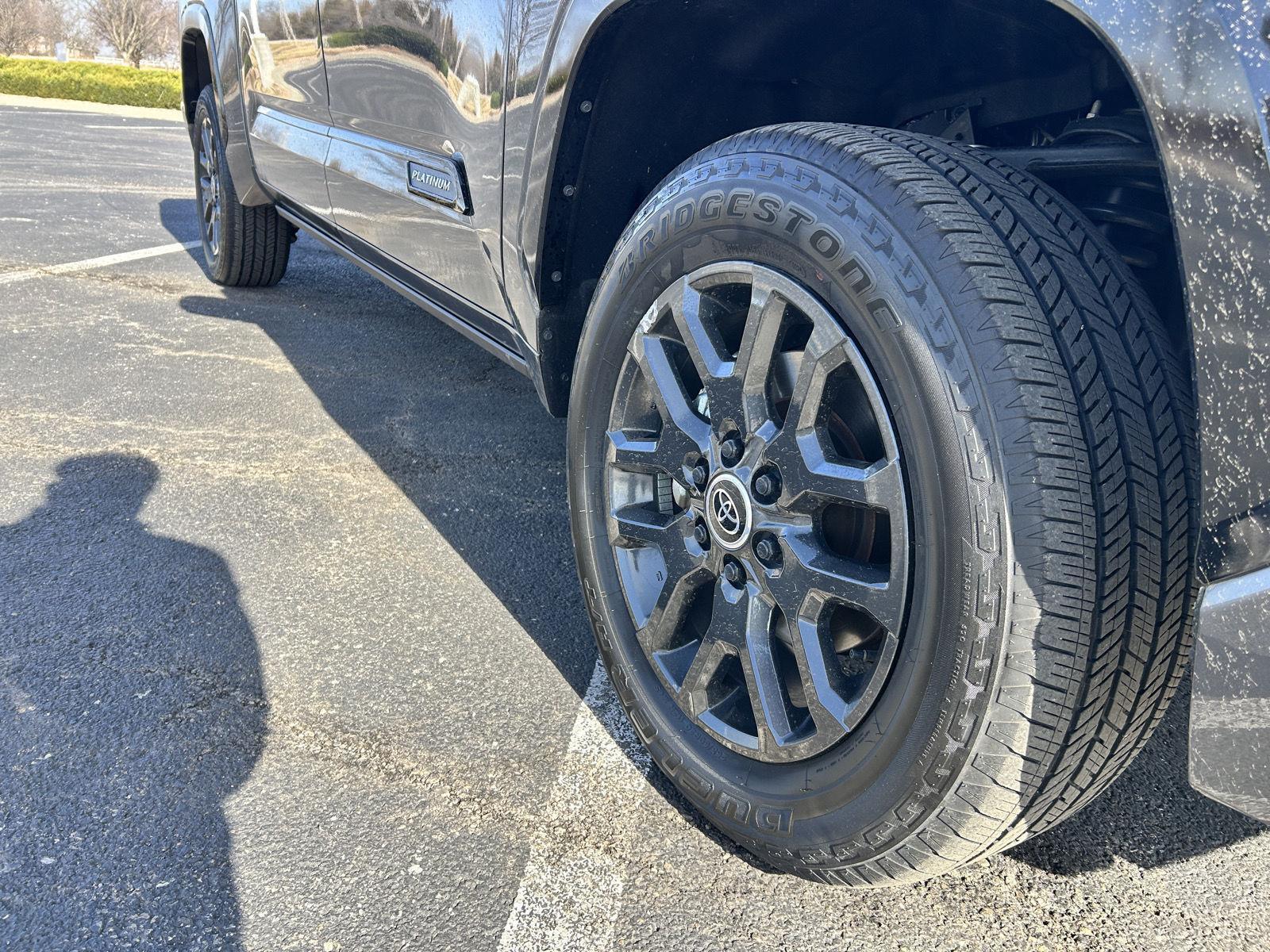 Used 2024 Toyota Tundra Platinum with VIN 5TFNA5DB2RX175107 for sale in Kansas City