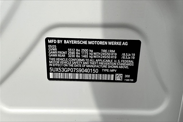 2025 Bmw X3 30x Drive photo 13