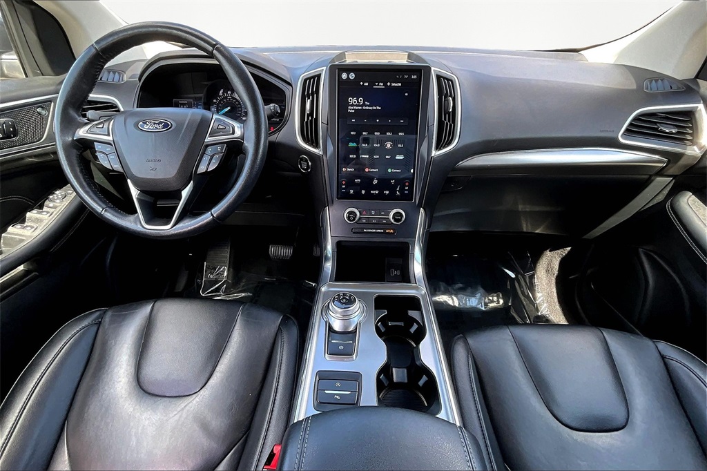 Used 2022 Gray Ford Titanium image 16