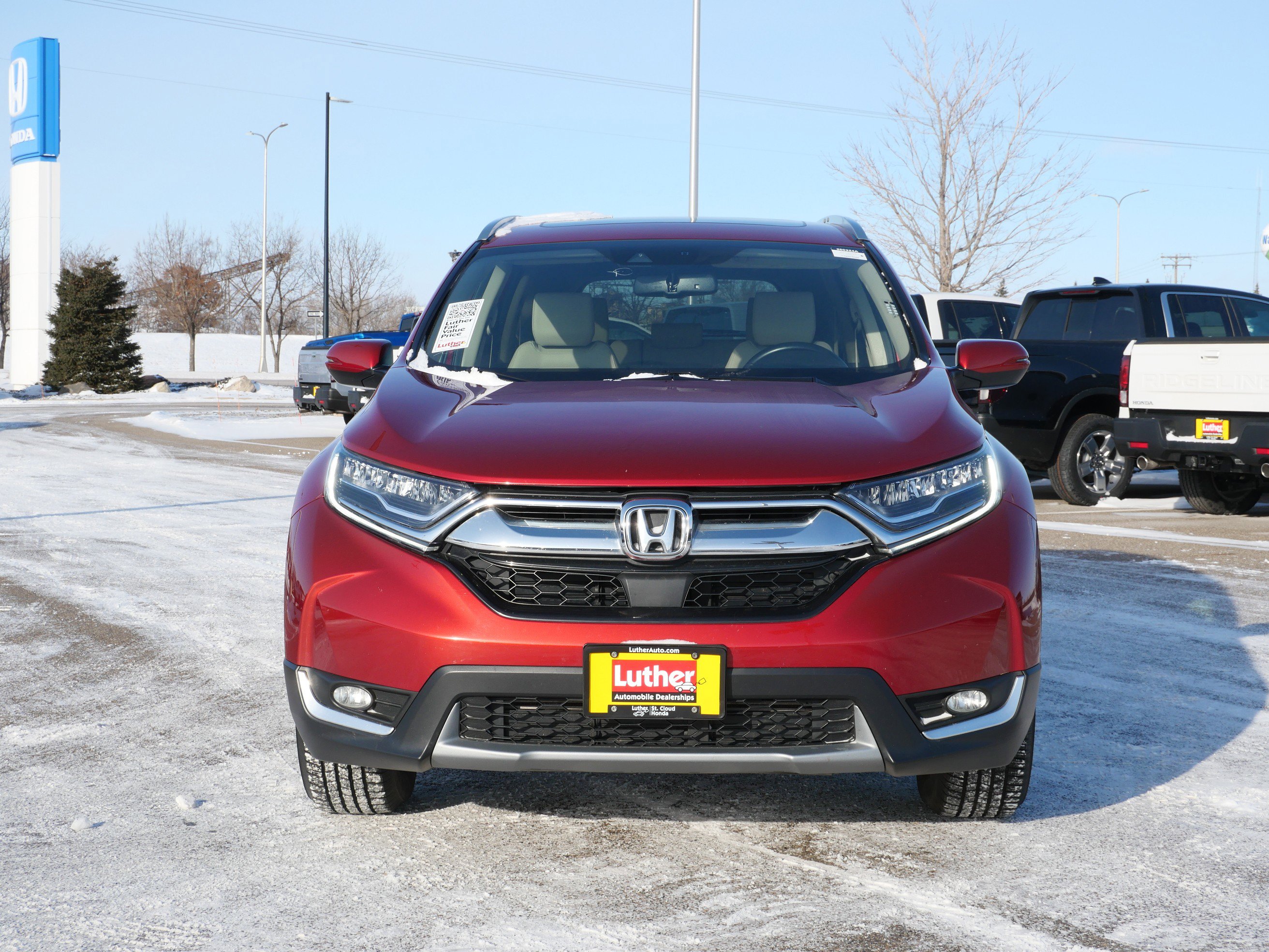 Used 2018 Honda CR-V Touring with VIN 5J6RW2H92JL020653 for sale in Waite Park, Minnesota