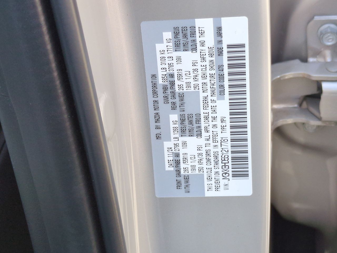 2025 Mazda CX-90 3.3 Turbo Preferred photo 27