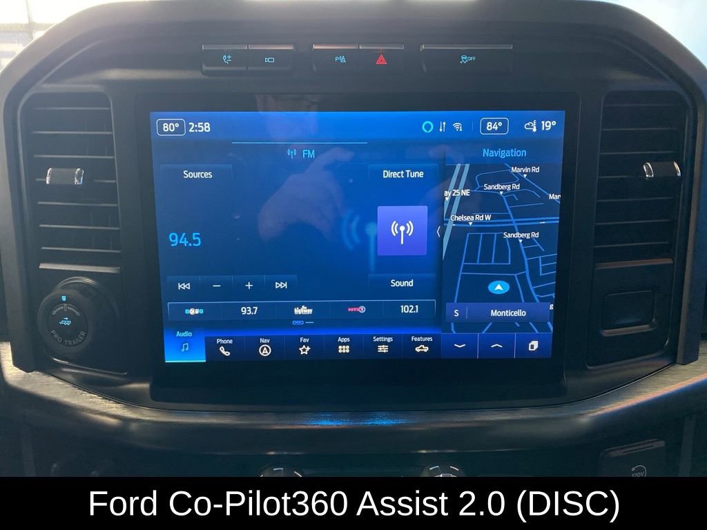 Used 2022 Ford F-150 Lariat with VIN 1FTFW1ED8NFC19836 for sale in Monticello, Minnesota