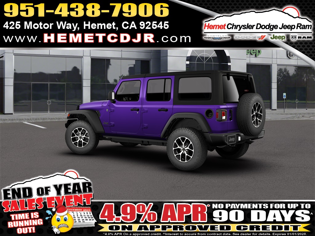 2026 Jeep Wrangler 4-Door Sport S's photo