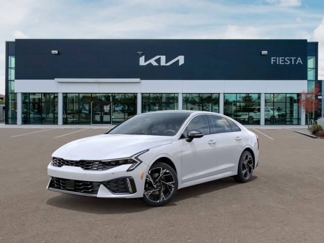 New 2025 Snow White Pearl Kia GT-Line image 1