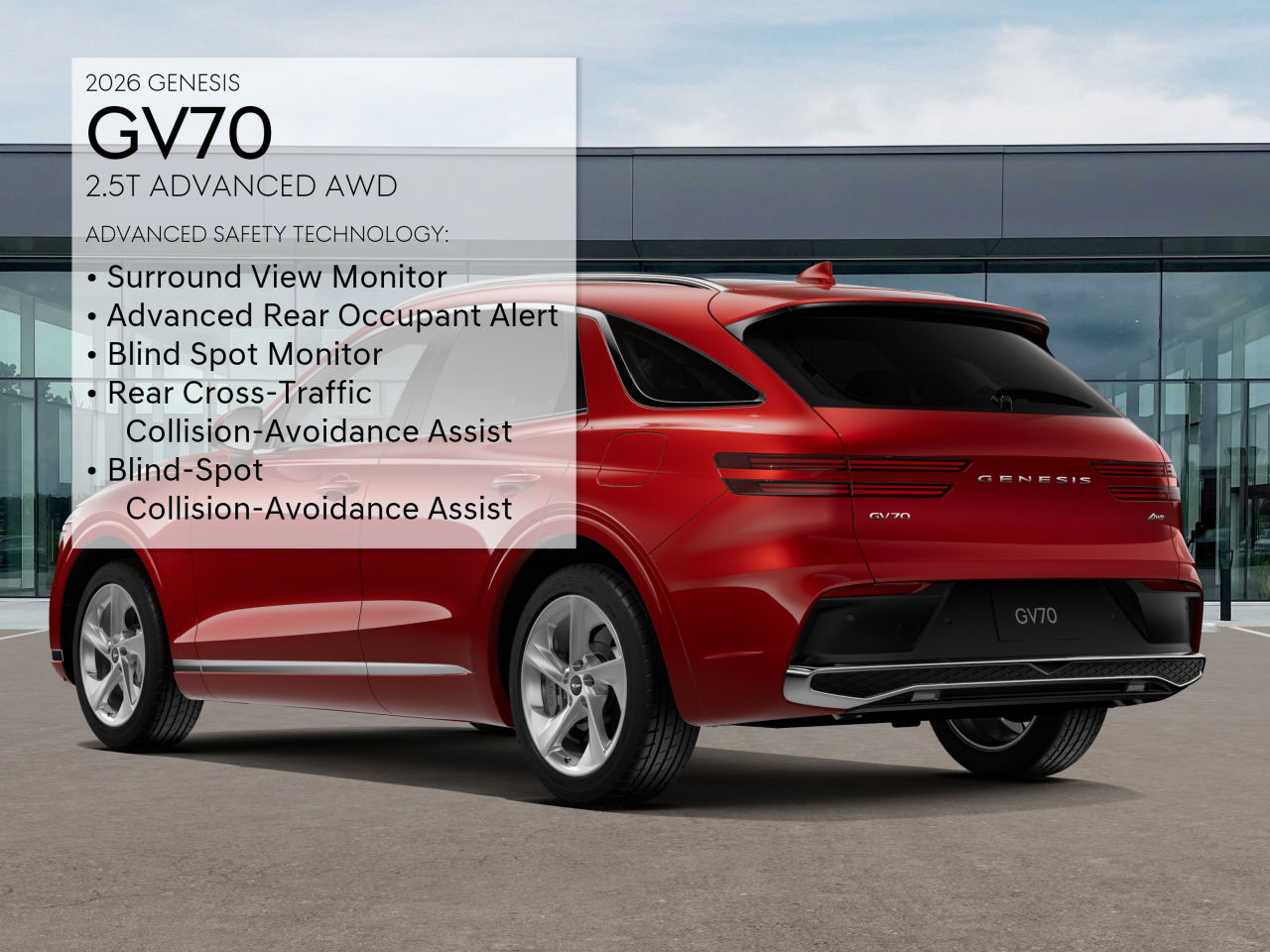 2026 Genesis GV70 2.5T Advanced photo 6