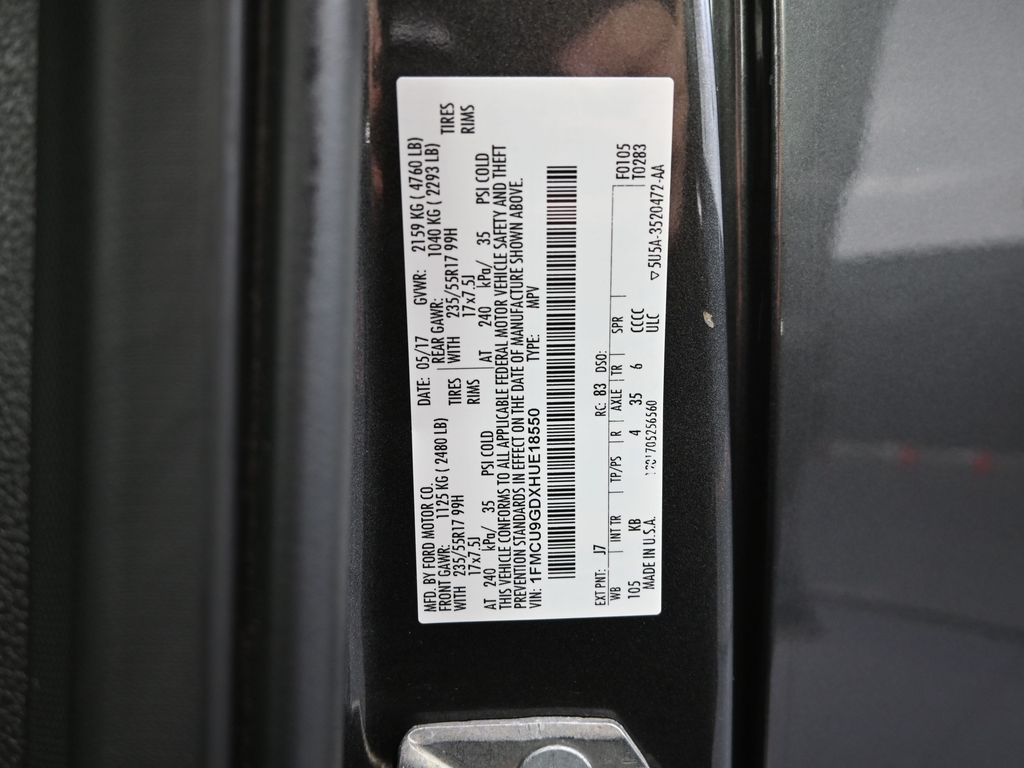 2017 Ford Escape SE photo 41