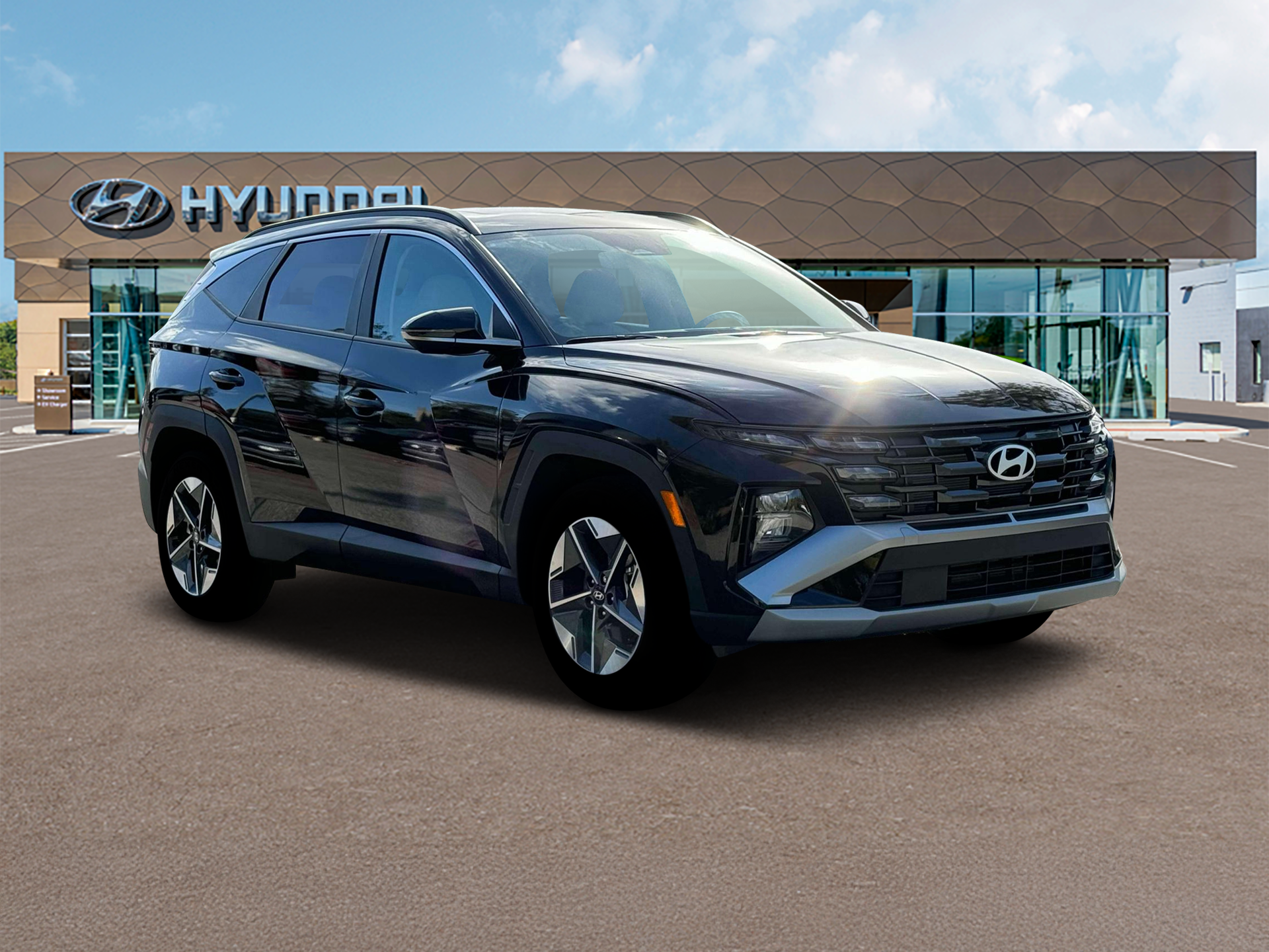 New 2025 Black Hyundai SEL Convenience FWD image 11