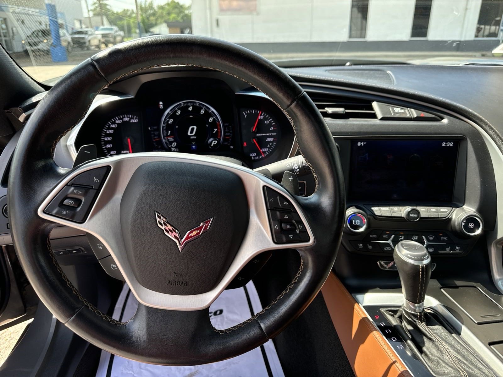 PreOwned 2015 Chevrolet Corvette Z51 2LT 2dr Car in Orange 105978A