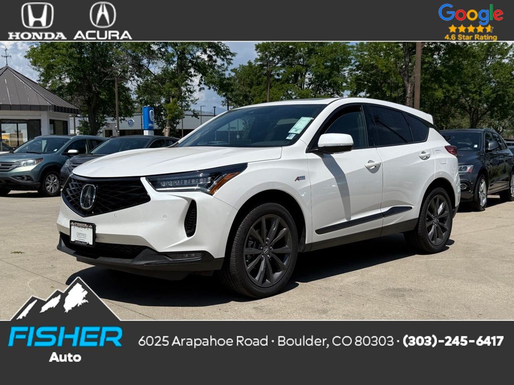 Certified Used 2025 Platinum White Pearl Acura A-Spec Package image 1