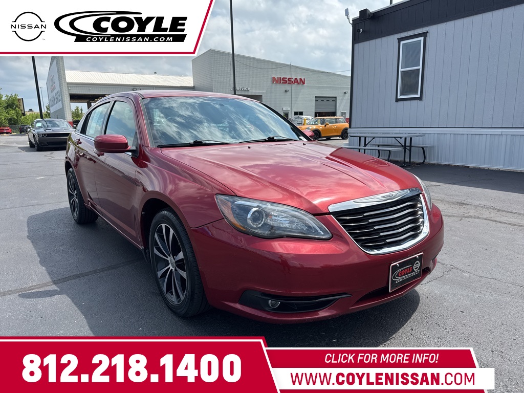 Used 2011 Chrysler 200 S with VIN 1C3BC8FG0BN601356 for sale in Clarksville, IN