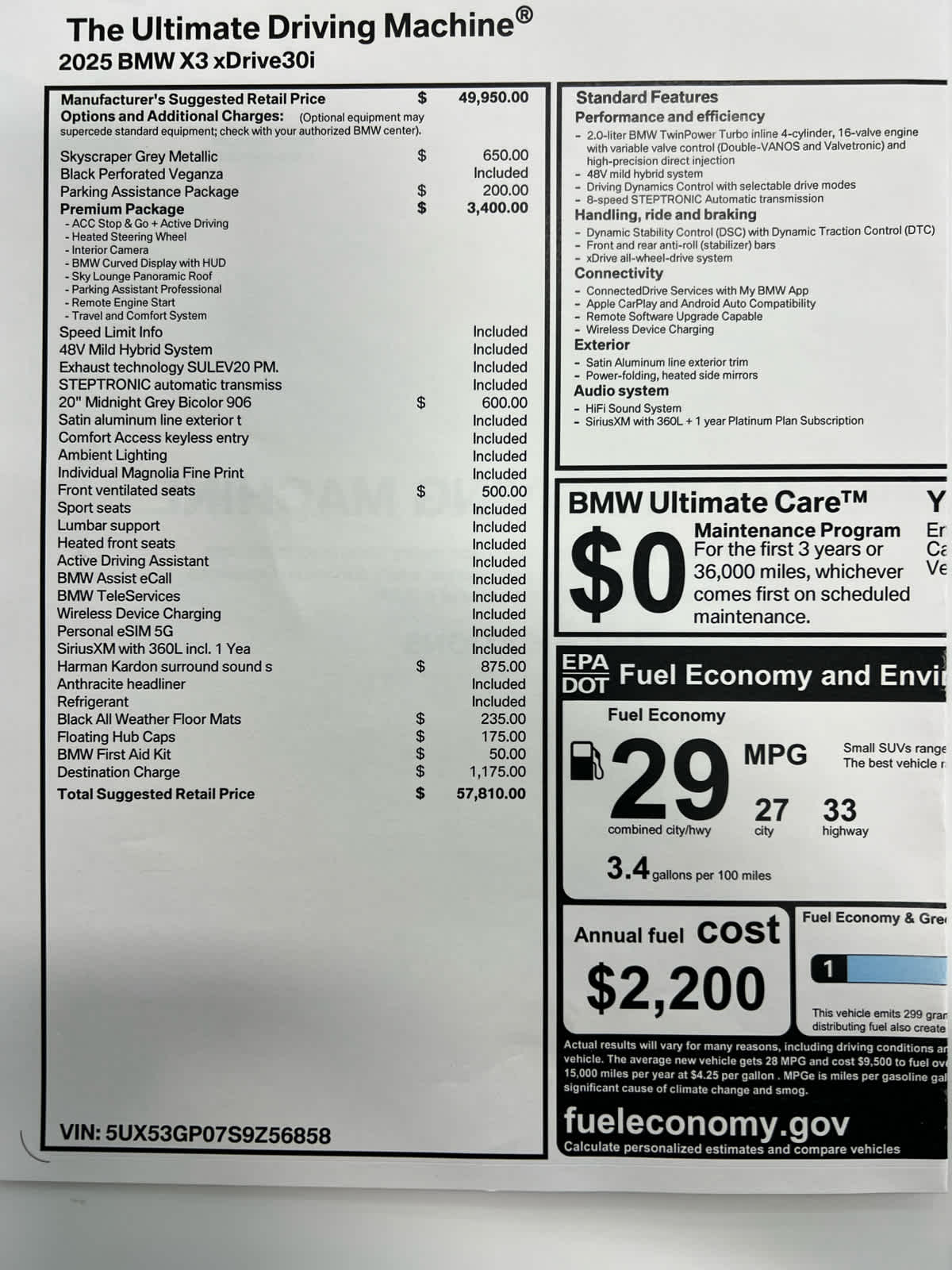 2025 BMW X3 30 - Photo 19