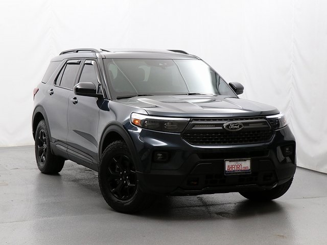 Used 2024 Stone Blue Metallic Ford Timberline image 1
