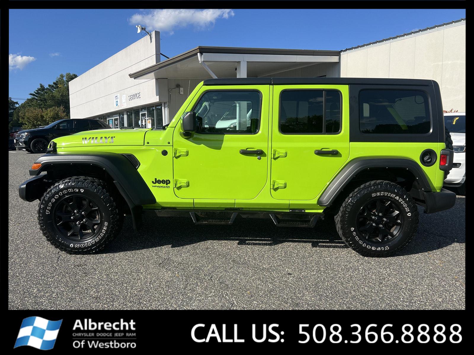 2021 Jeep Wrangler Unlimited Willys photo 2