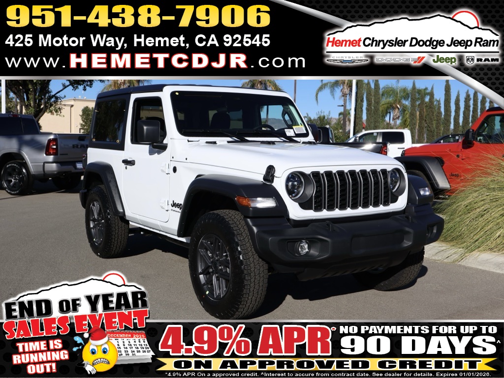 2026 Jeep Wrangler 2-Door Sport S's photo