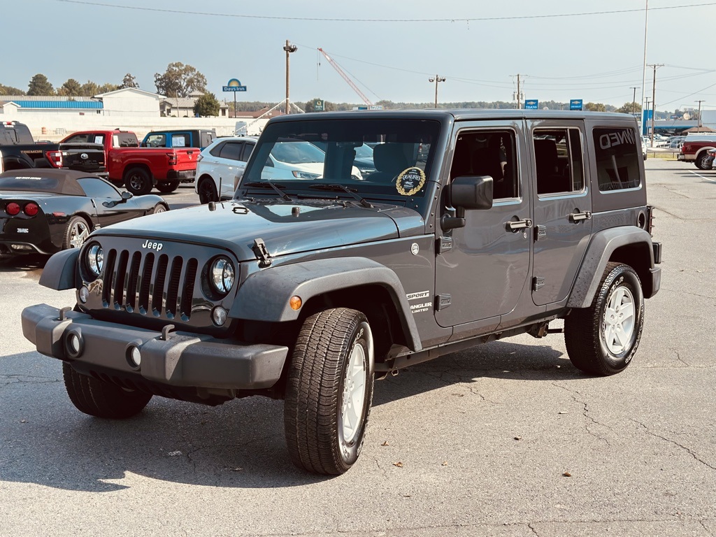 2017 Jeep Wrangler Unlimited Sport photo 2