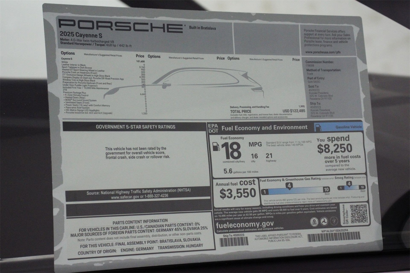 2025 Porsche Cayenne S photo 23