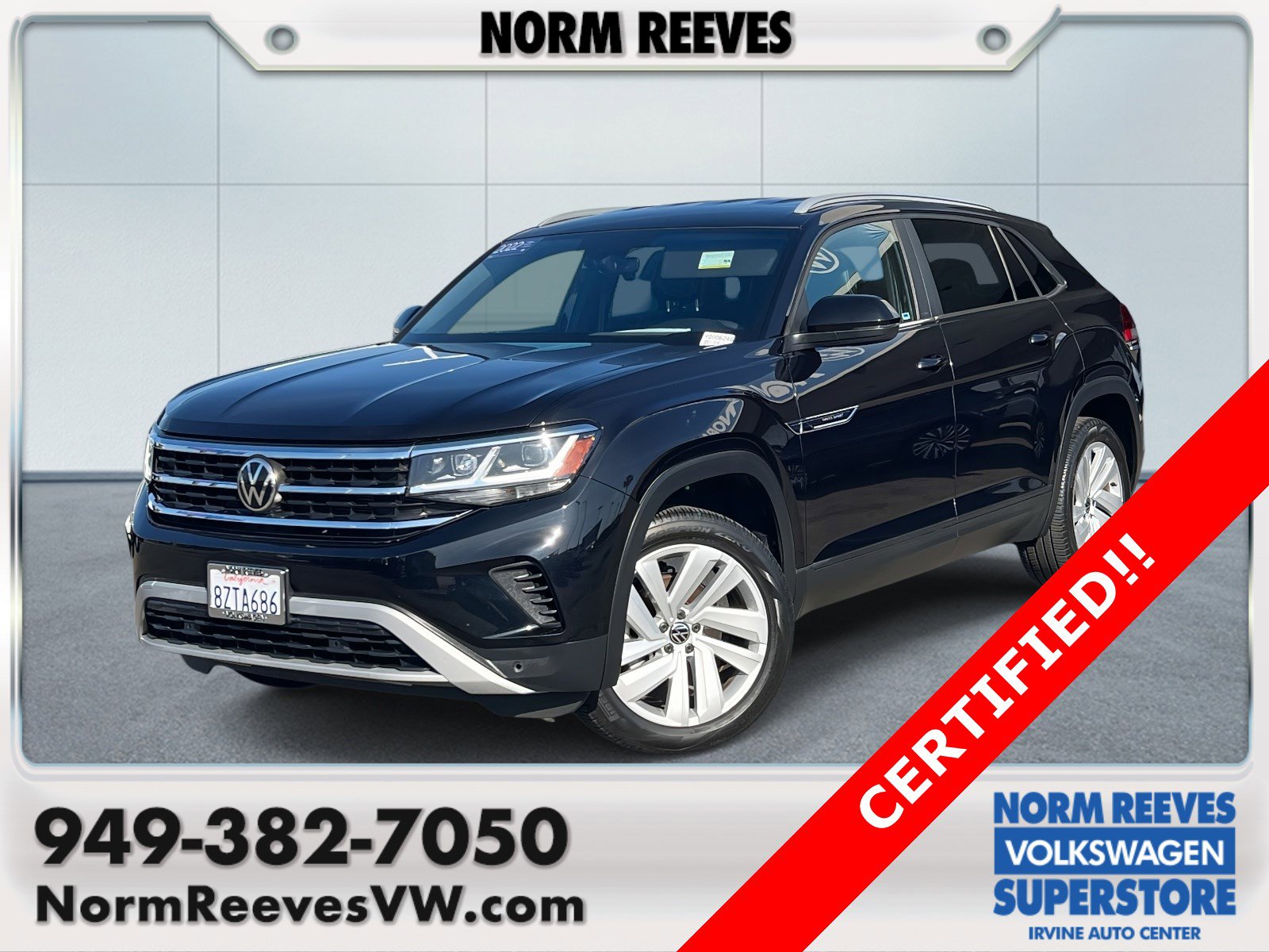 2022 Volkswagen Atlas Cross Sport SE w/Tech