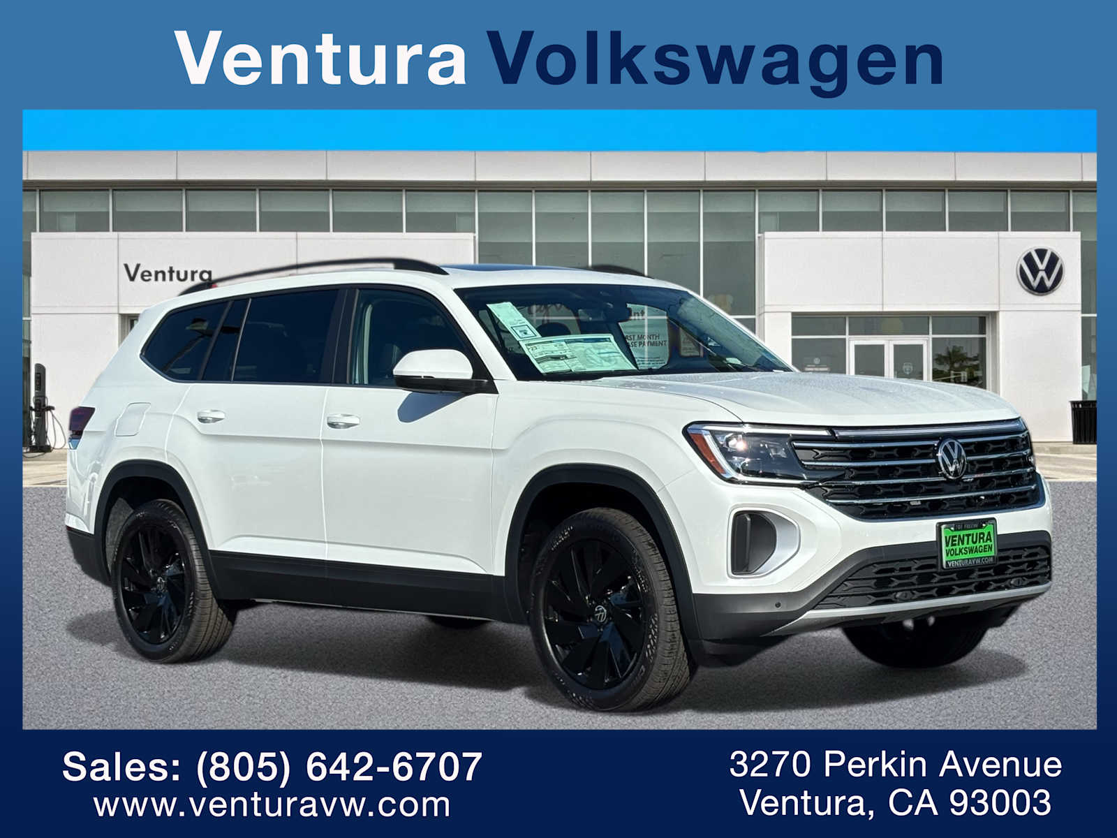 2026 Volkswagen Atlas SE w/Tech's photo